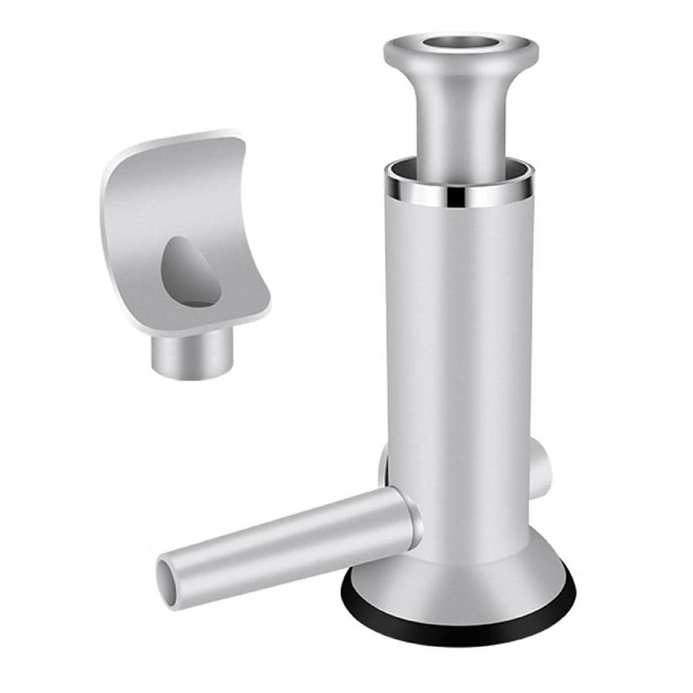 Manual Sausage Stuffer & Jerky Gun - PP Meat Syringe for Homemade Sausage Making, Small Sausage Filler Tool - Perfect for Home Kitchen, Camping & BBQ Parties