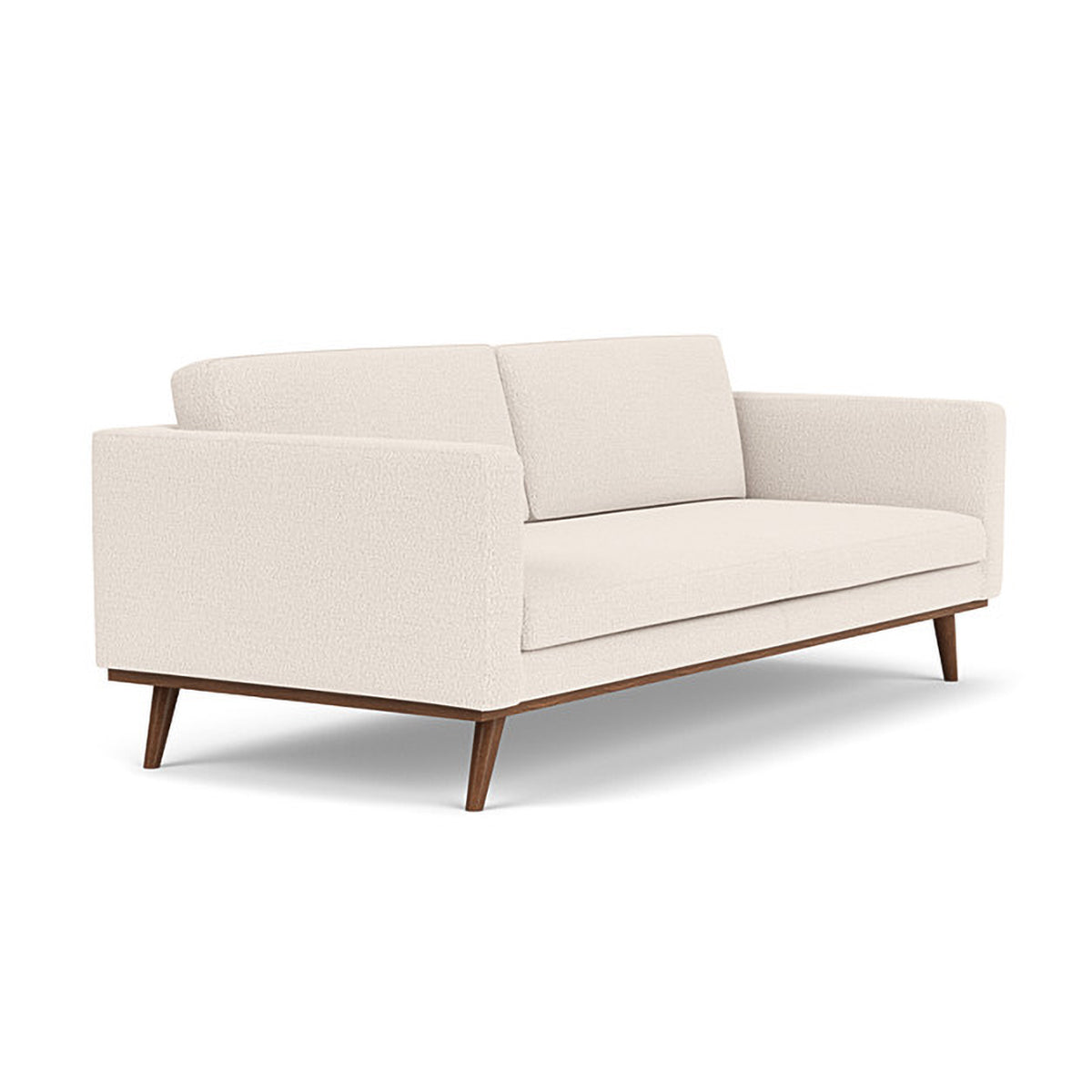 Johan Fabric 3-Seater Sofa - Comfortable Living Room Couch for Small Spaces | Perfect for Apartments, Dorms & Cozy Homes