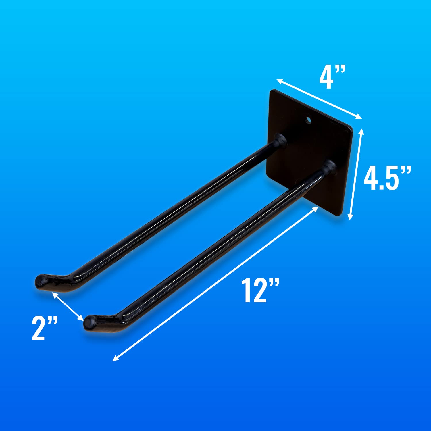 StoreYourBoard Paddle Storage Wall Rack - Kayak, SUP, Canoe Paddle Holder with Hanging Hooks - Indoor Wall Mount Organizer for Water Sports Equipment - Perfect for Garage, Basement or Boat House Storage