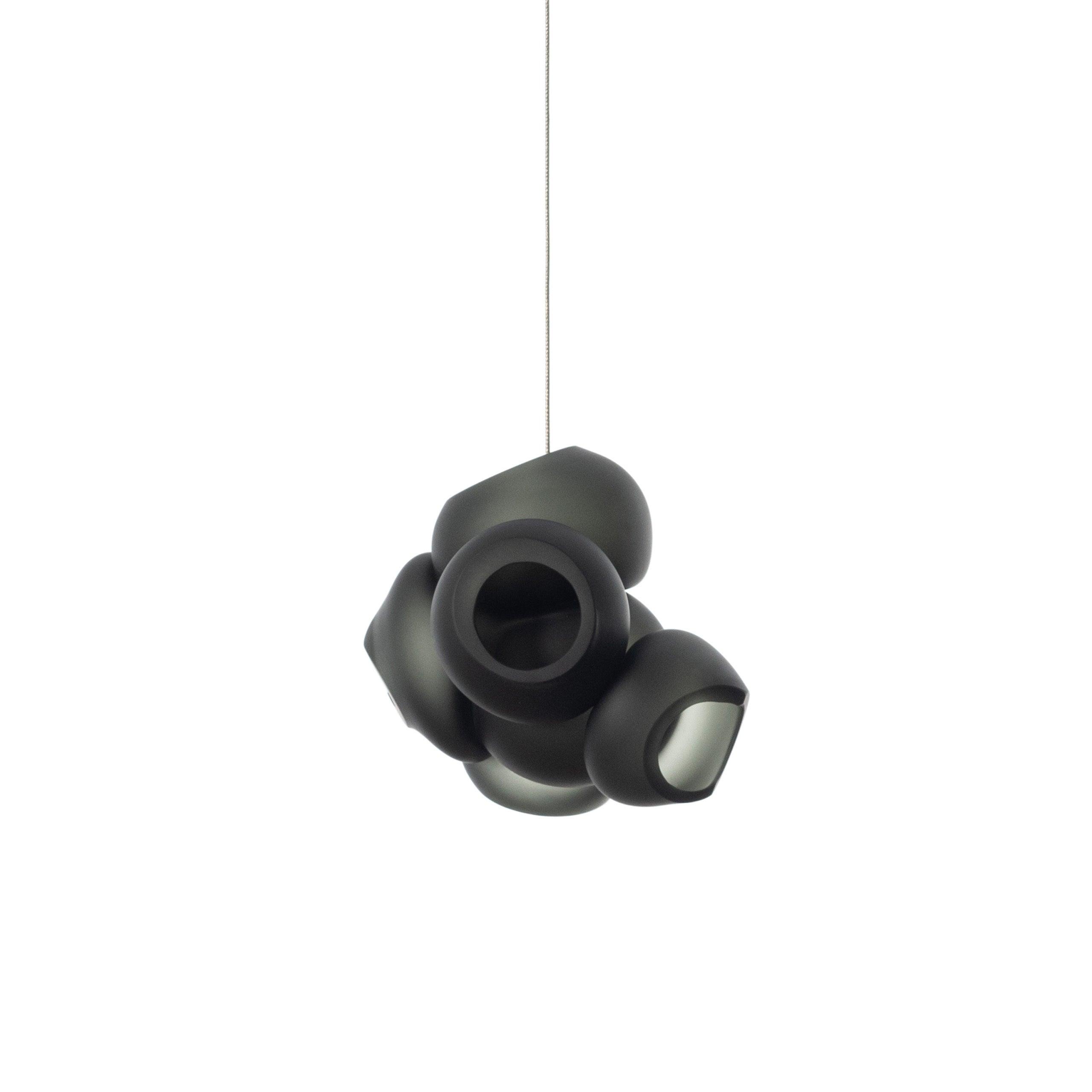 Modern Bubbles Cluster Pendant Light - 6-Light Glass Chandelier for Dining Room, Kitchen Island, Living Room, Bedroom - Elegant Ceiling Lighting Fixture