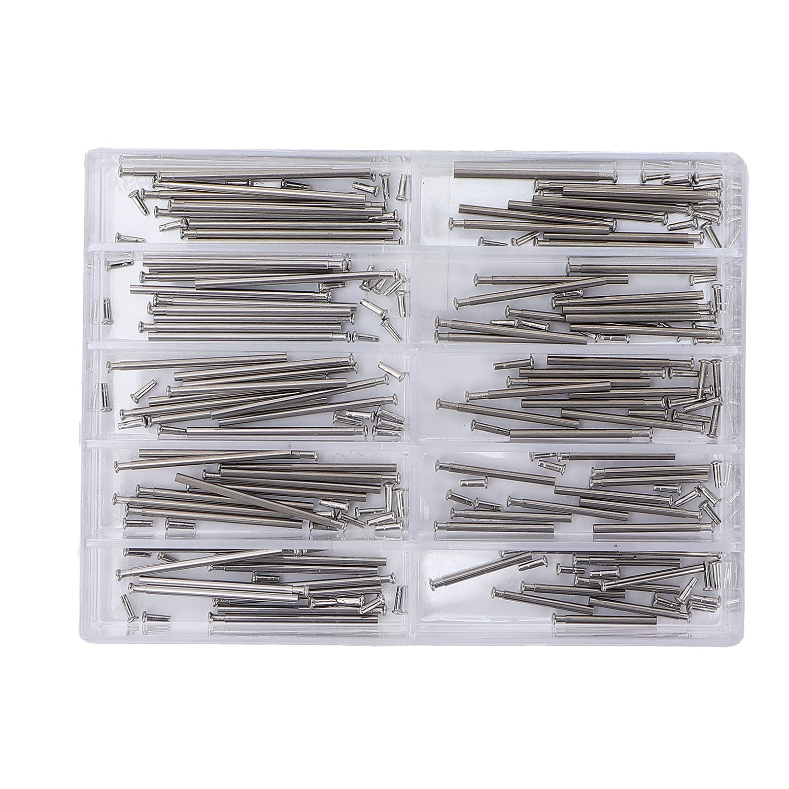 Professional Watch Link Remover Kit with Pressure Bars, Pins & Rivet Ends - Watch Band Repair Tool for Adjusting Bracelet Size, Removing Clasps & Friction Pins - Perfect for Watch Repair Shops, Jewelers & DIY Watch Band Adjustments at Home