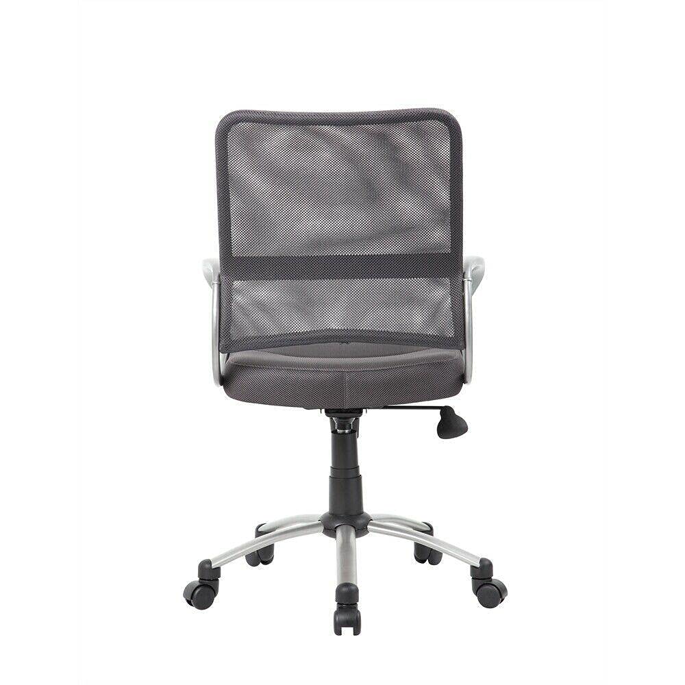 StateOJ Boss Mesh Back Ergonomic Task Chair - Adjustable Swivel Gaming & Office Chair with High Back Support for Home Office, Computer Desk, and Gaming Setup