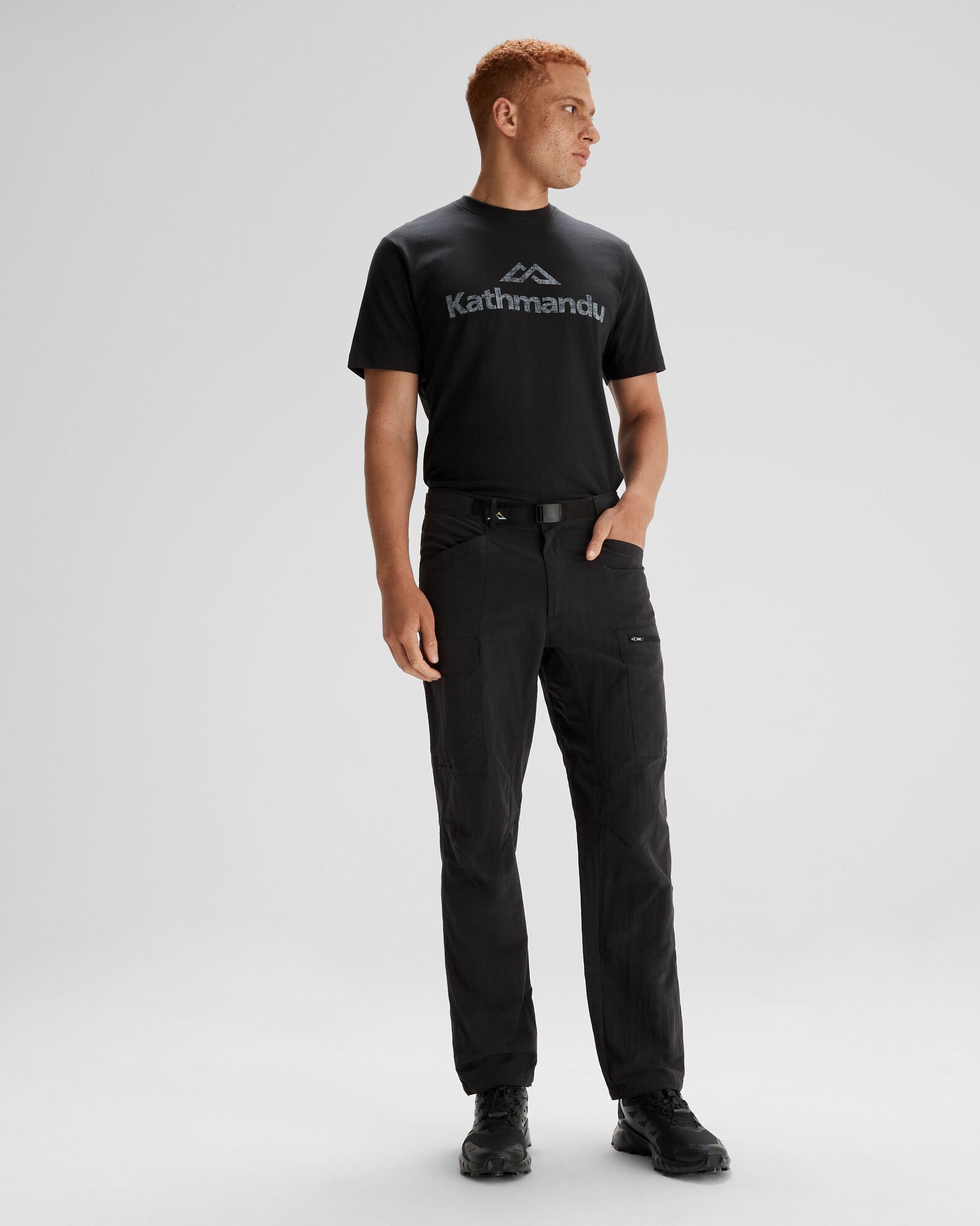 Men's EVRY Day Comfortable Stretch Pants - Black - Perfect for Work, Travel & Casual Wear