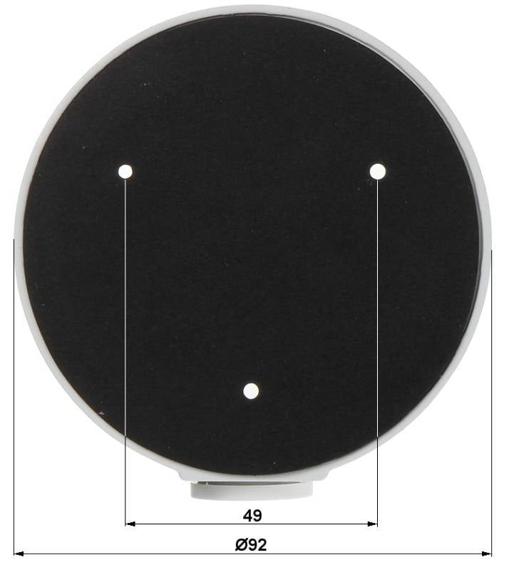 PFA135 Mounting Box for Outdoor Use - Weatherproof Enclosure for Electrical Wiring & Cable Management in Gardens, Patios & Industrial Sites