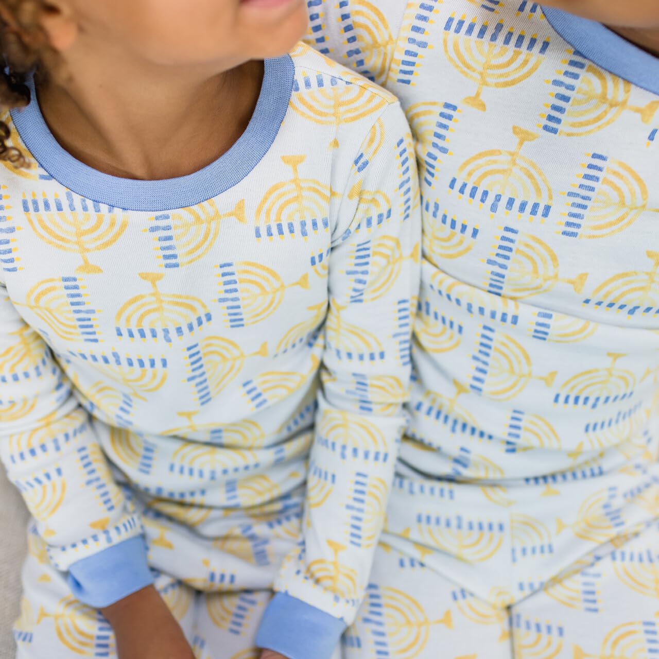 Burt's Bees Baby Unisex Organic Cotton Holiday Pajamas Set - Soft & Comfortable Matching PJs for Infants & Toddlers - Perfect for Christmas, Family Photos & Cozy Nights