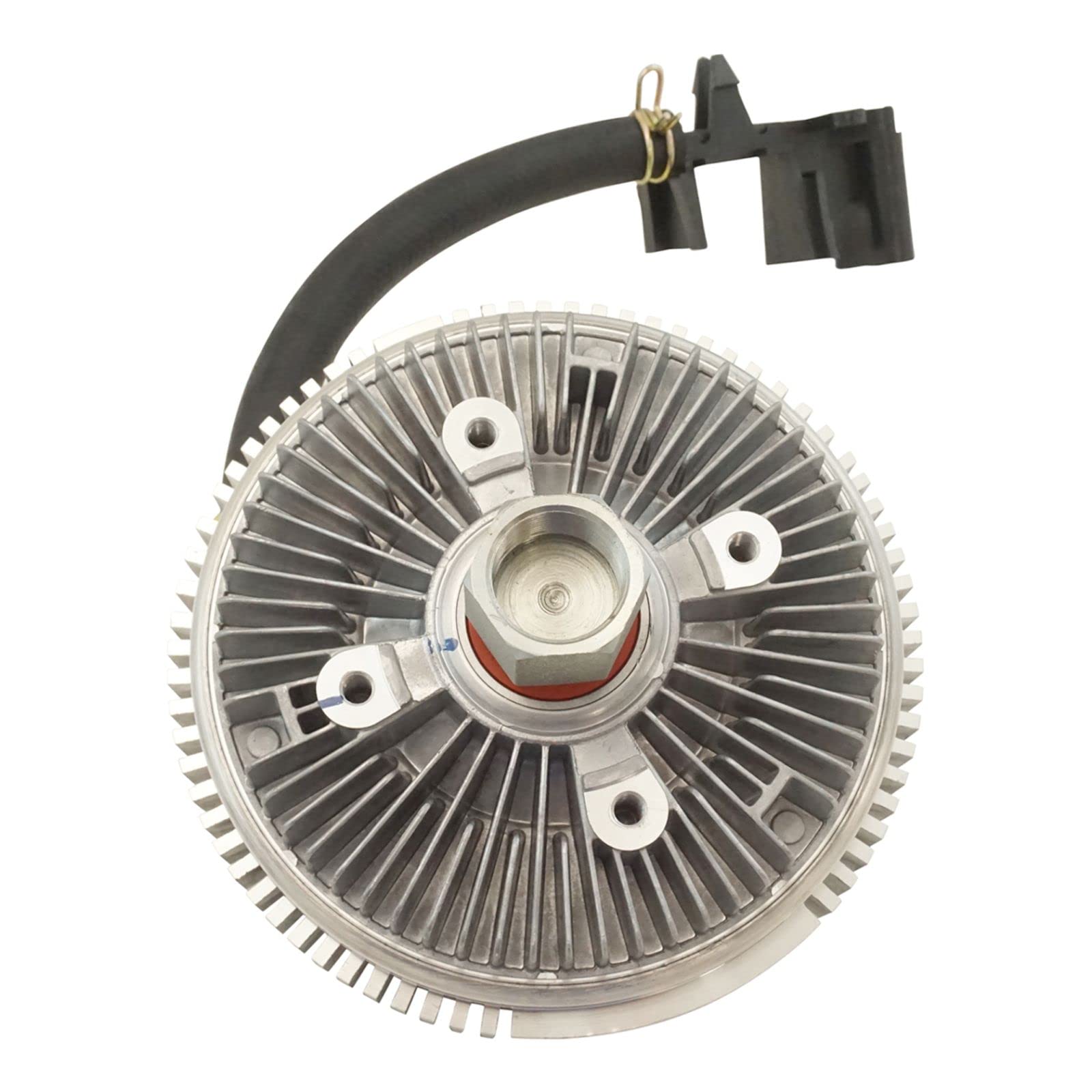 Electric Radiator Cooling Fan Clutch Replacement for Chevy Trailblazer Envoy Bravada 9-7X - High Performance Auto Part for Engine Cooling & Overheating Prevention - Perfect for Off-Roading & Towing