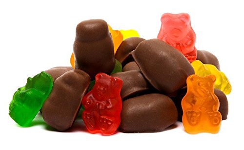 Premium Milk Chocolate Covered Gummy Bears - 11 Lbs Bulk Candy for Parties, Gifts & Dessert Buffets | Sweet Treats for Holidays, Movie Nights & Office Snacks