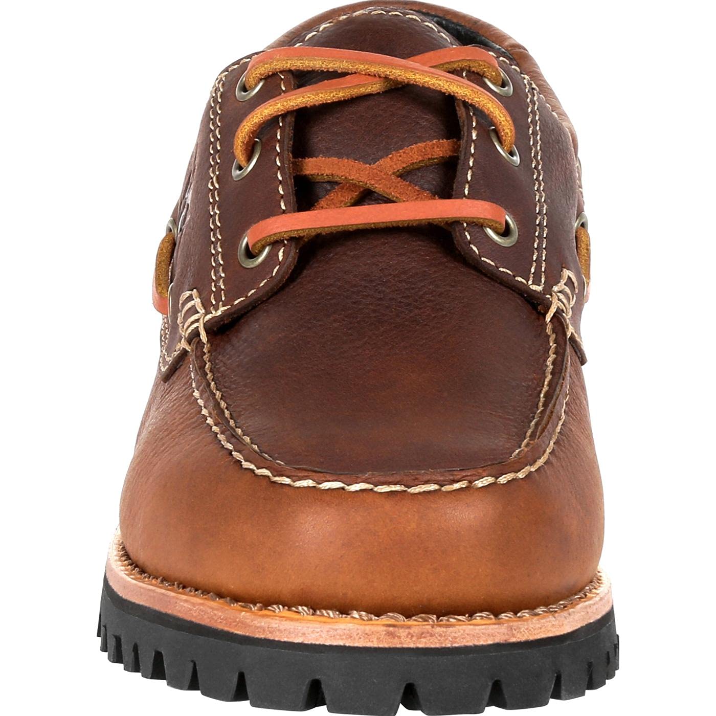 ROCKY Men's Slip-On Loafers - 32 Small Batch Casual Shoes for Men, Brown Leather Comfortable Loafers | Perfect for Office, Travel & Everyday Wear
