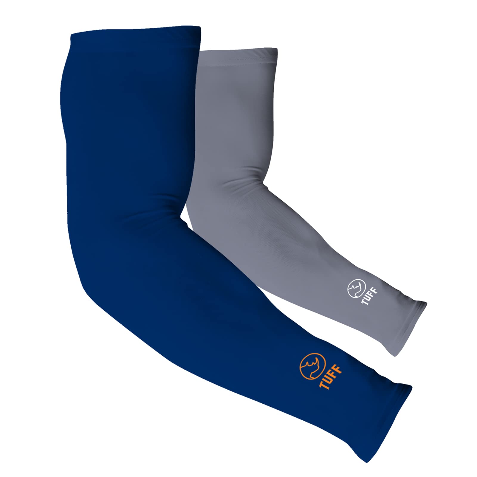 TUFF Compression Cooling Arm Sleeves - UPF 50+ Sun Protection for Men & Women | Athletic, Running, Cycling & Outdoor Sports | Moisture-Wicking & UV Blocking