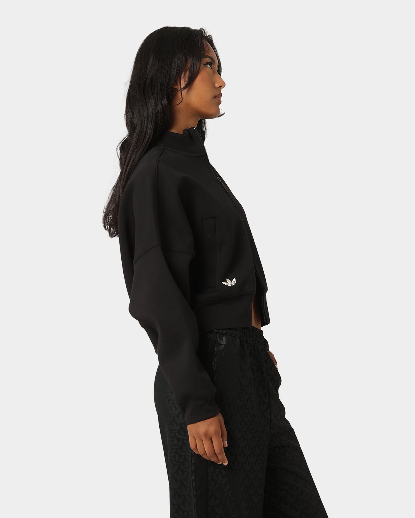 Adidas Women's Running Track Jacket - Lightweight Workout Hoodie for Jogging & Gym - Black Athletic Windbreaker for Outdoor Sports & Casual Wear