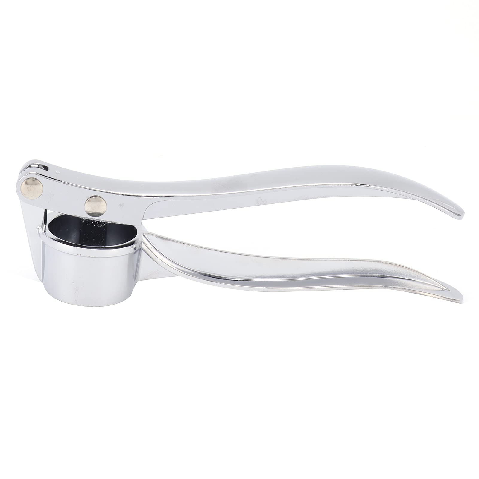 Premium Stainless Steel Garlic Press - Heavy Duty Ergonomic Garlic Mincer & Ginger Crusher - Rust-Proof Kitchen Gadget for Chopping, Mincing & Pressing - Perfect for Cooking, Meal Prep & Restaurants