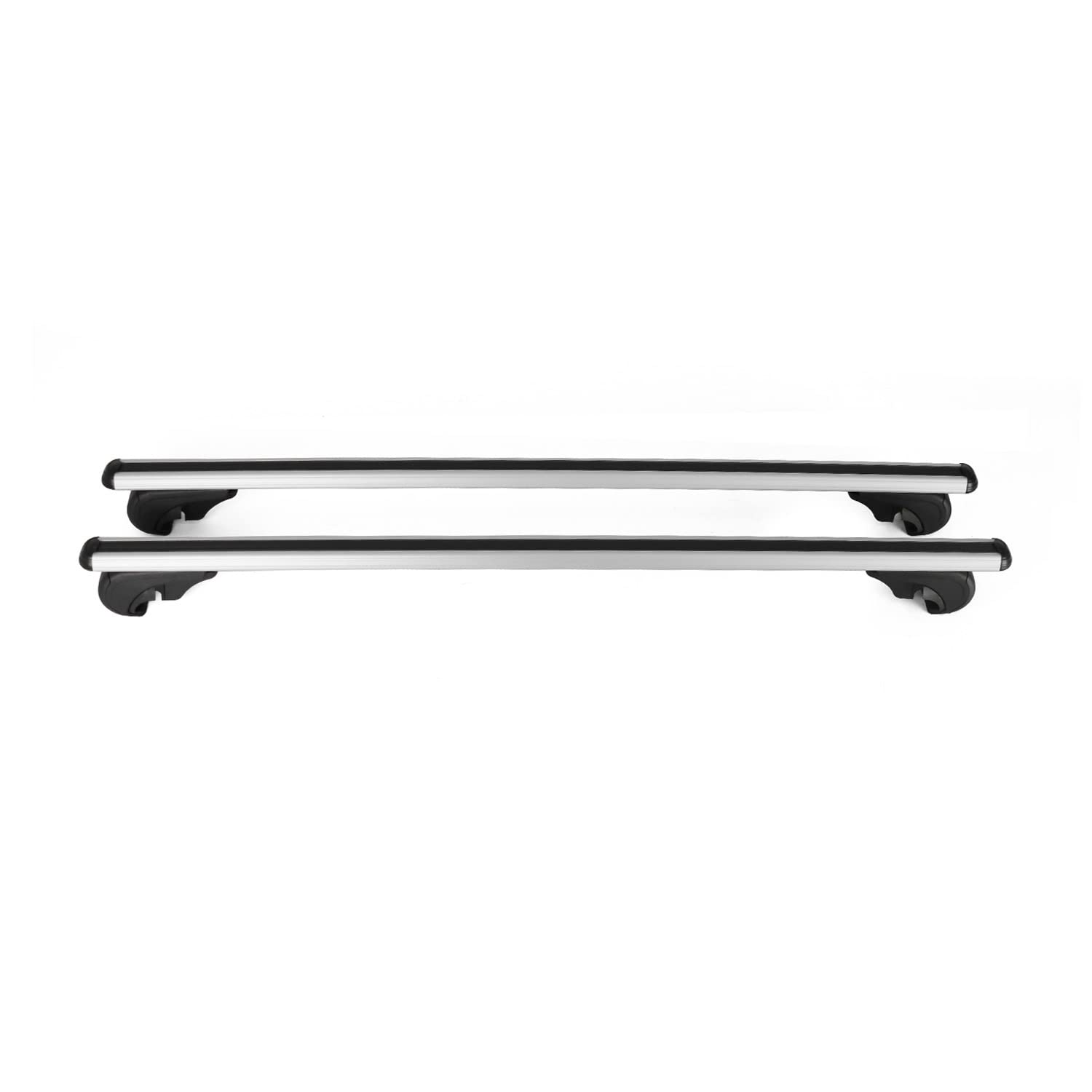 Lockable Roof Racks Luggage Carrier for Mercedes GLS Class X166 (2017-2019) - Aluminum Gray | Heavy-Duty Cargo Box for Travel, Camping & Outdoor Adventures