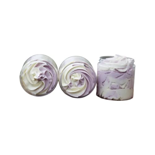 MyKBar Whipped Body Butter for Eczema & Dry Skin - Love Spell Scented, Ultra-Moisturizing Cream for Sensitive Skin - Perfect for Daily Hydration & Nighttime Skincare Routine
