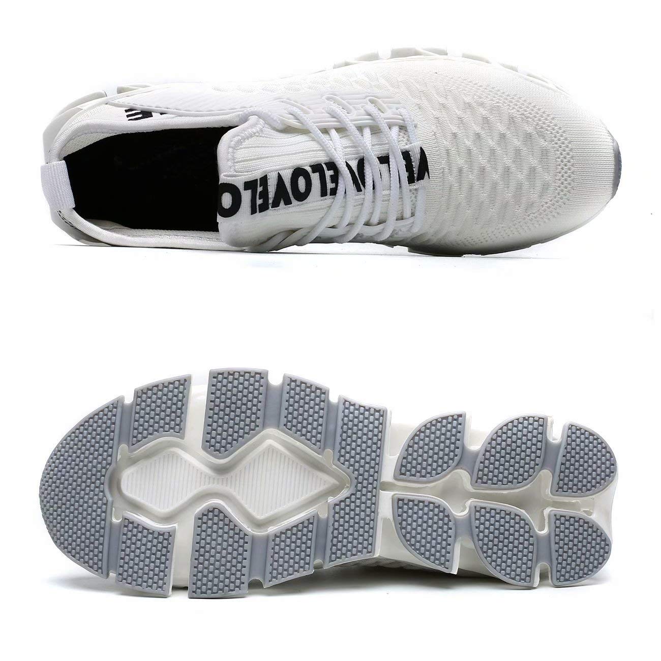 Vooncosir Men's Breathable Mesh Running Shoes - Lightweight Non-Slip Athletic Sneakers for Walking, Jogging & Gym Workouts | Comfortable Casual Shoes for Daily Wear & Outdoor Activities