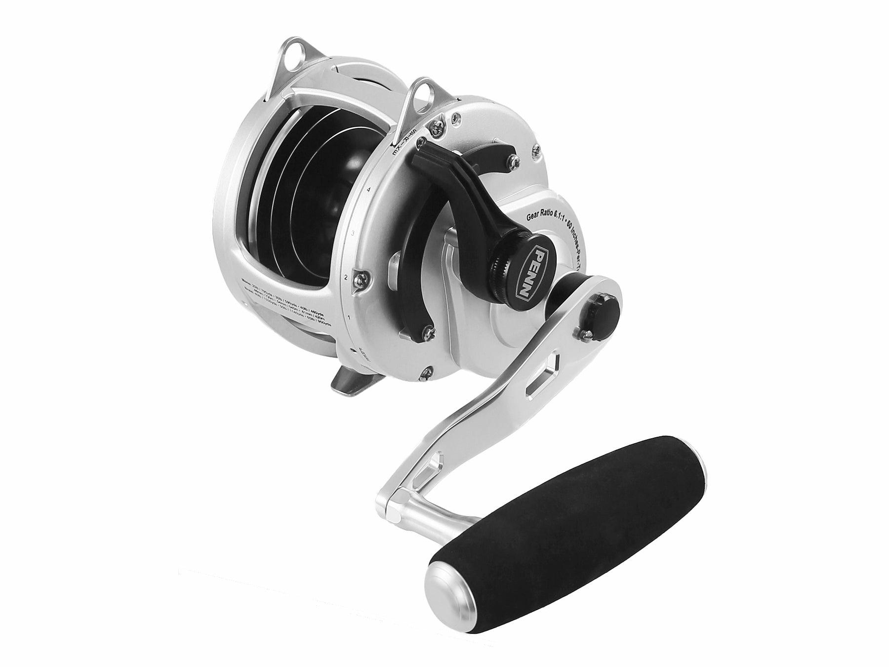 Jigging World Power Handles for Penn Fathom II Single Speed Reels - Heavy Duty Fishing Upgrade for Saltwater & Freshwater Anglers | Perfect for Deep Sea, Offshore & Inshore Fishing Adventures