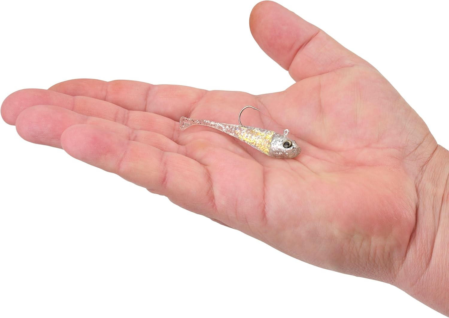 Berkley PowerBait Power Switch Soft Fishing Lure - Silver Bullet Color for Bass, Trout & Walleye | Perfect for Freshwater & Saltwater Fishing