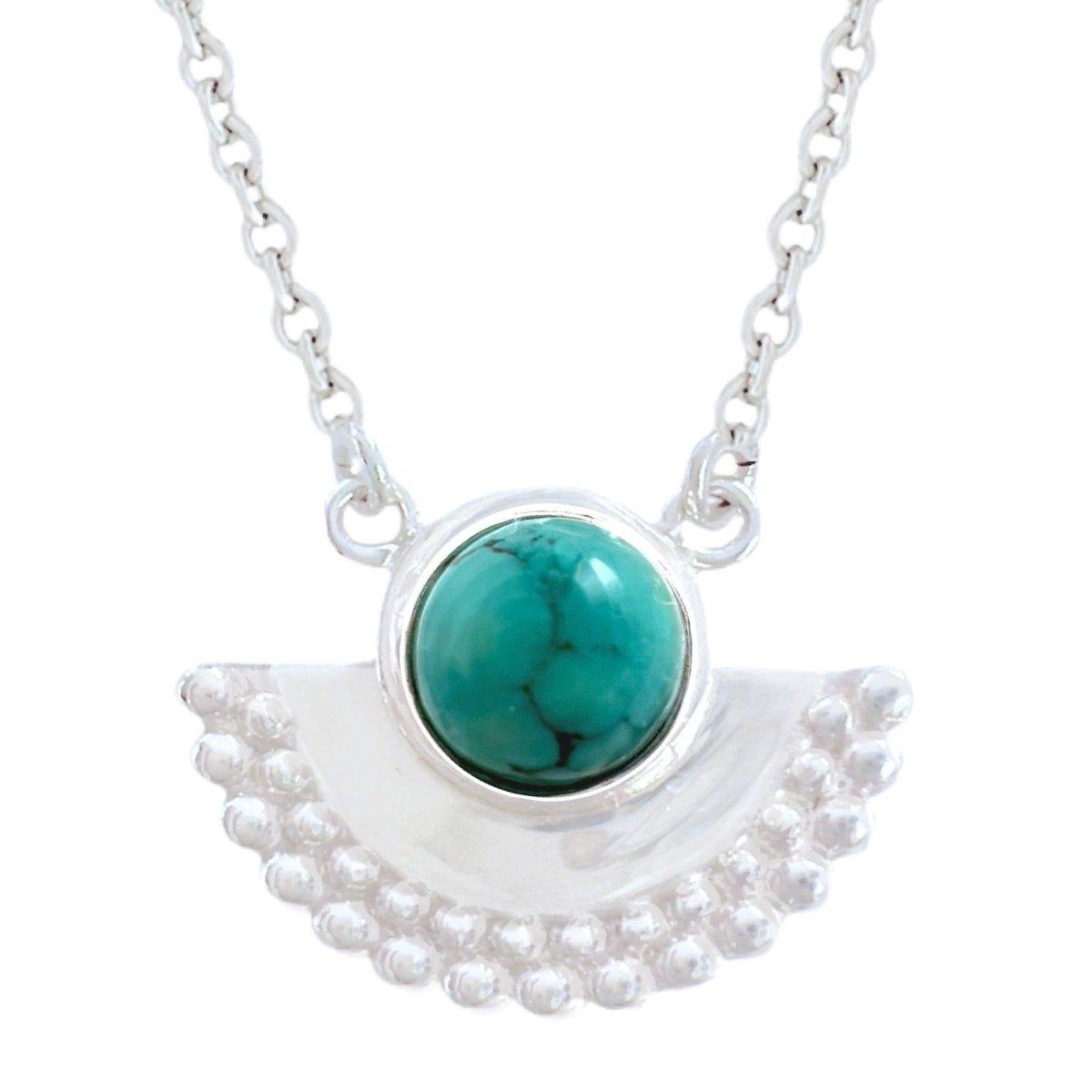 Dare To Dream Turquoise Necklace for Women - Elegant Boho Jewelry Gift for Her - Perfect for Casual Wear, Parties & Special Occasions