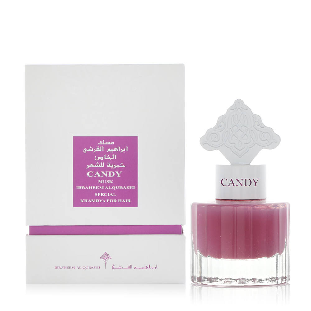 Candy Musk Khamriya Hair Oil - 15ml Natural Hair Growth Treatment for Dry & Damaged Hair - Perfect for Daily Scalp Massage & Nighttime Hair Care Routine