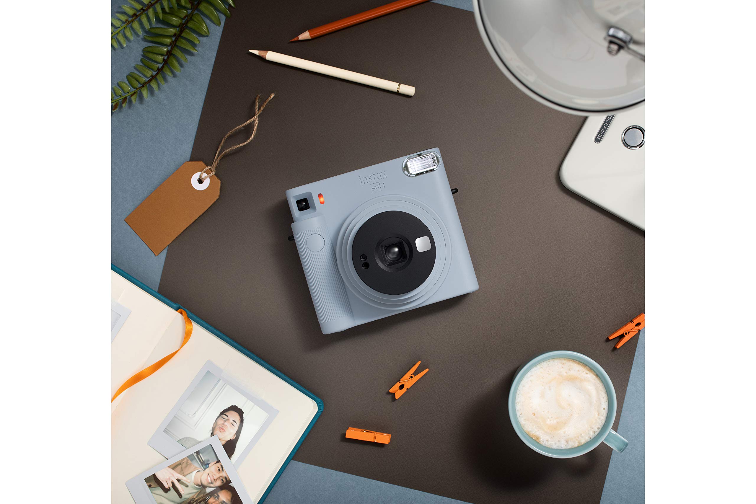 Fujifilm Instax Square SQ1 Instant Camera - Square Format Instant Film Camera with Auto Exposure for Travel, Parties & Memories (Ivy Green)