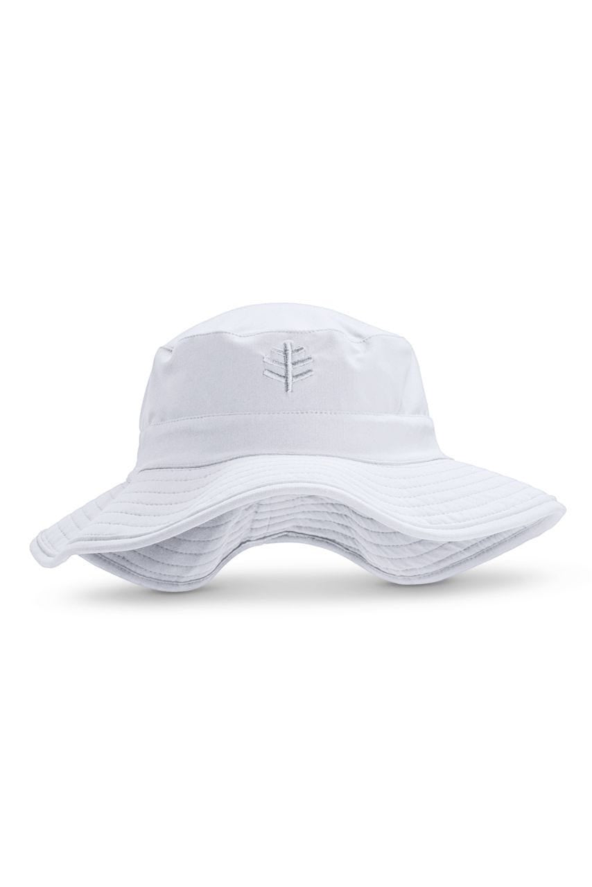 Kids' Surfs Up Bucket Hat - White | UV Protection Sun Hat for Boys & Girls | Perfect for Beach, Pool & Outdoor Activities