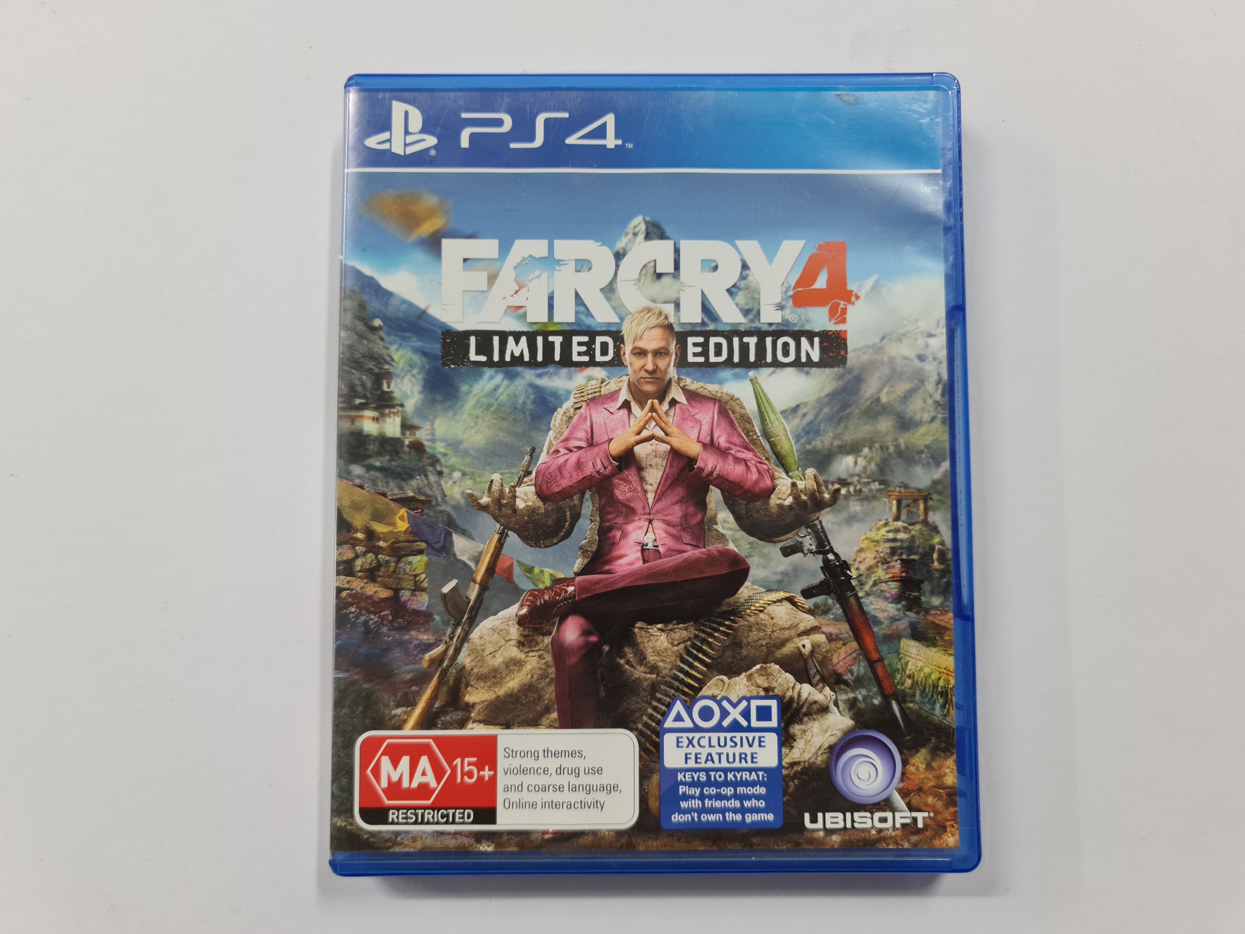 Far Cry 4 Limited Edition PS4/Xbox One - Complete Game in Original Case | Open World Action Adventure Video Game for Adults & Teens | Perfect for Gaming Nights & Solo Adventures