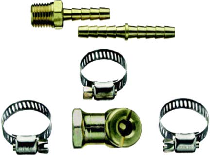 Plews 41300 Universal Hose Repair Kit - Fix Leaks & Cracks in Garden, Pool & Industrial Hoses - Durable Rubber & Metal Clamp Set for Home & Outdoor Use