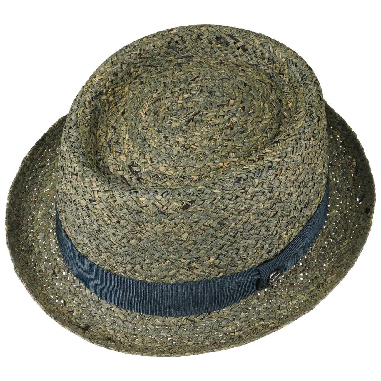 Lierys Women's Burney Porkpie Raffia Straw Hat - Summer Beach Sun Hat for Outdoor Activities, Travel, and Casual Wear