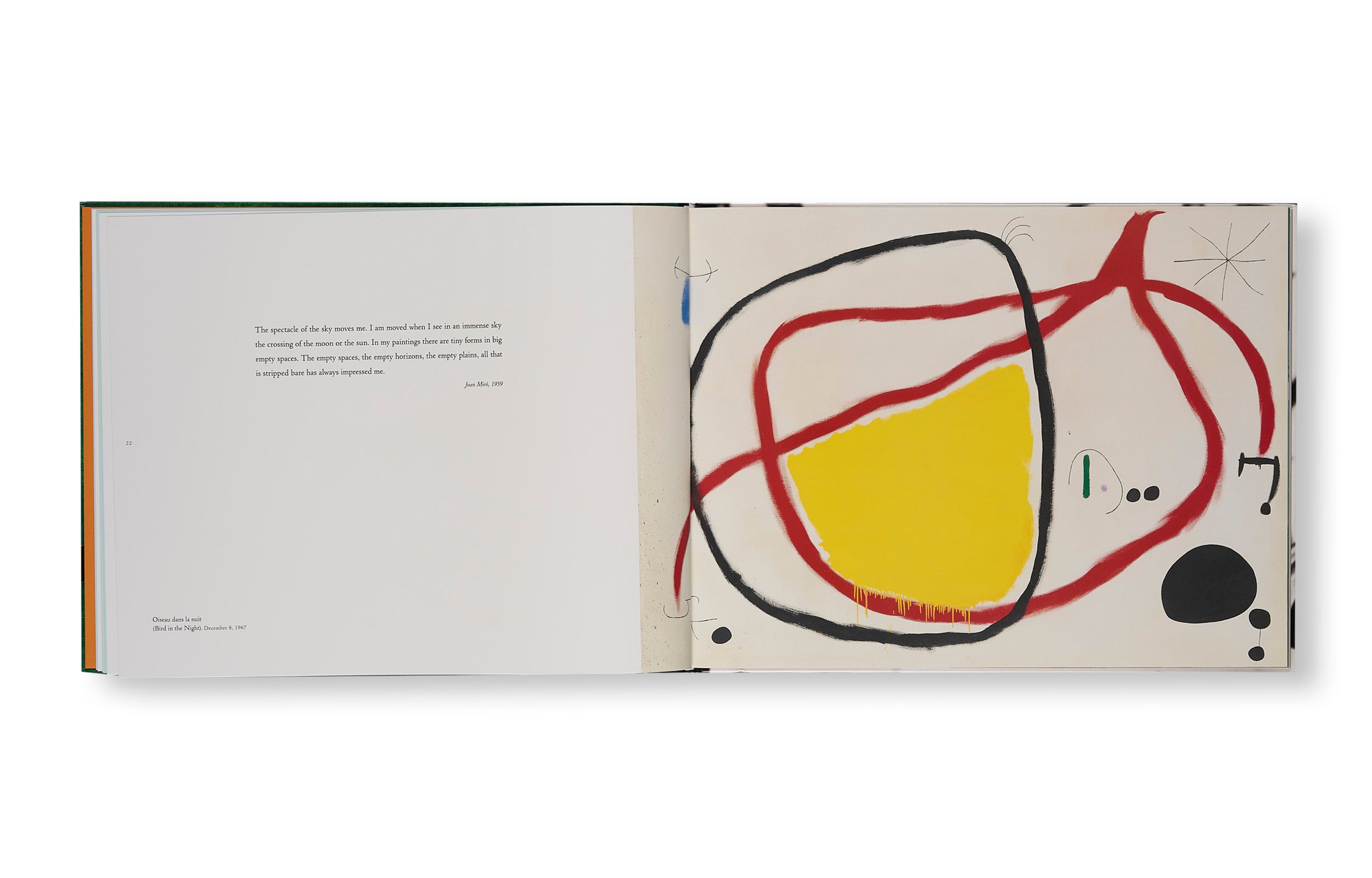 Joan Miró Oiseaux Dans L'Espace Art Print - Surrealist Bird Painting Wall Decor for Living Room, Bedroom & Office