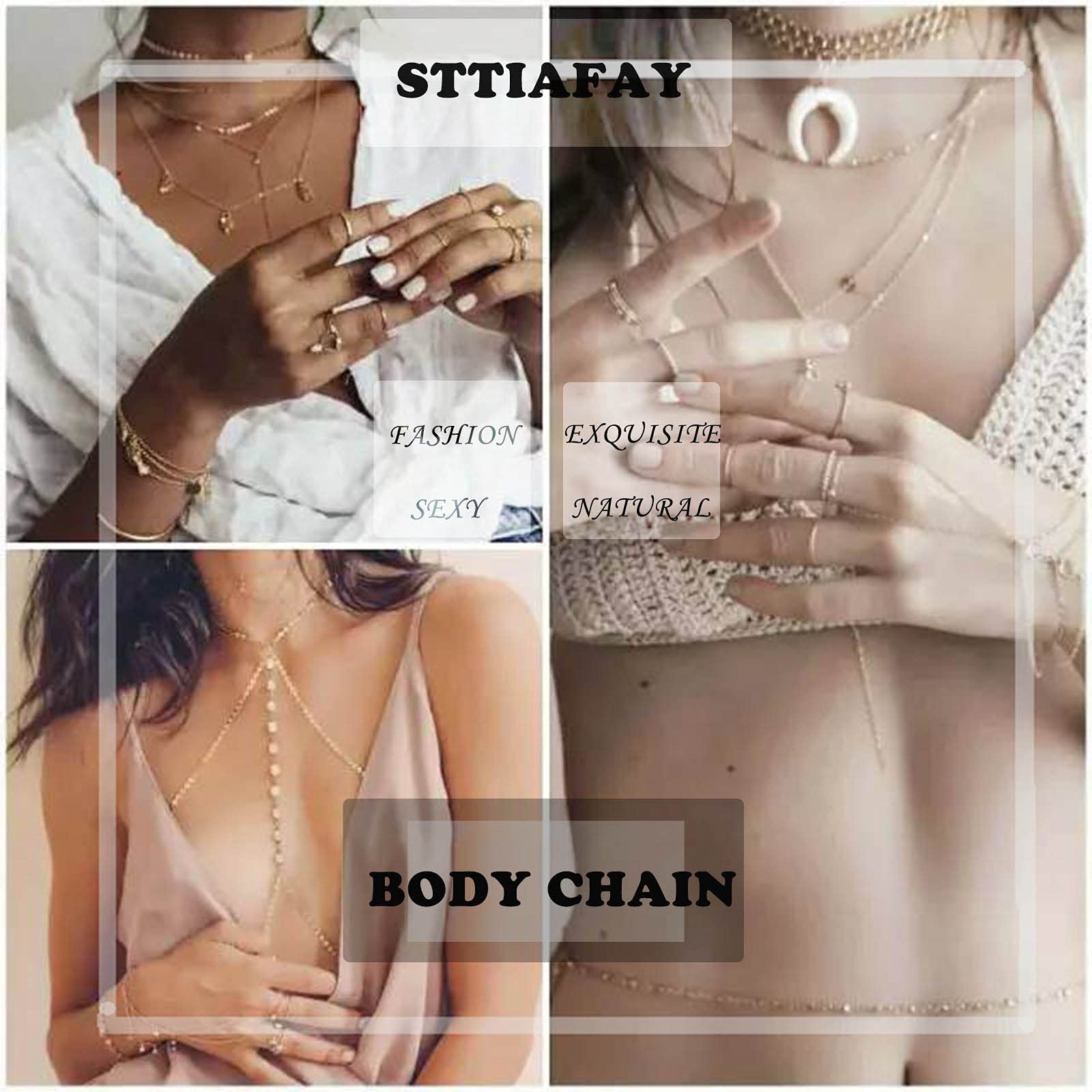 Handmade Mesh Body Chain - Sexy Bikini Bra Harness Belt for Women | Beach Party, Festival, and Summer Fashion Accessories