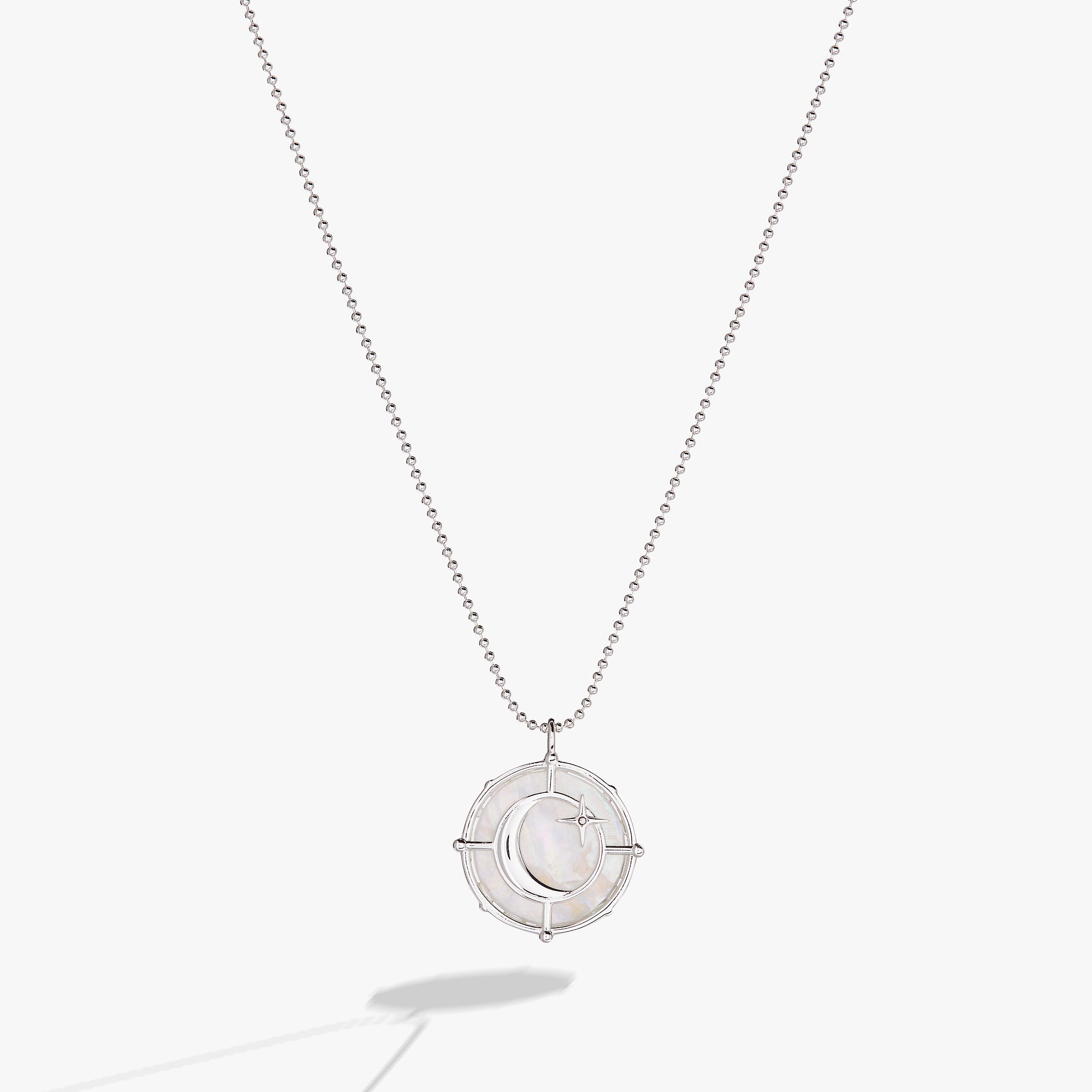 Aquarius Zodiac Double Sided Charm Necklace - Sterling Silver Zodiac Pendant for Women - Perfect for Birthday Gifts & Everyday Wear