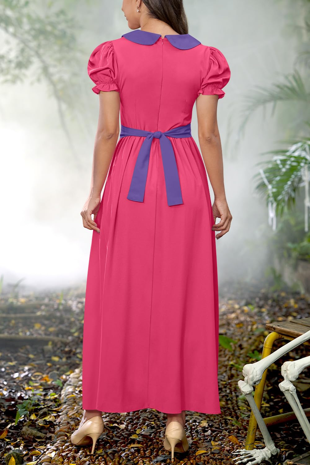 Clarisbelle Halloween Princess Dress - Bubble Sleeve Party Gown for Women | Cosplay & Costume Events