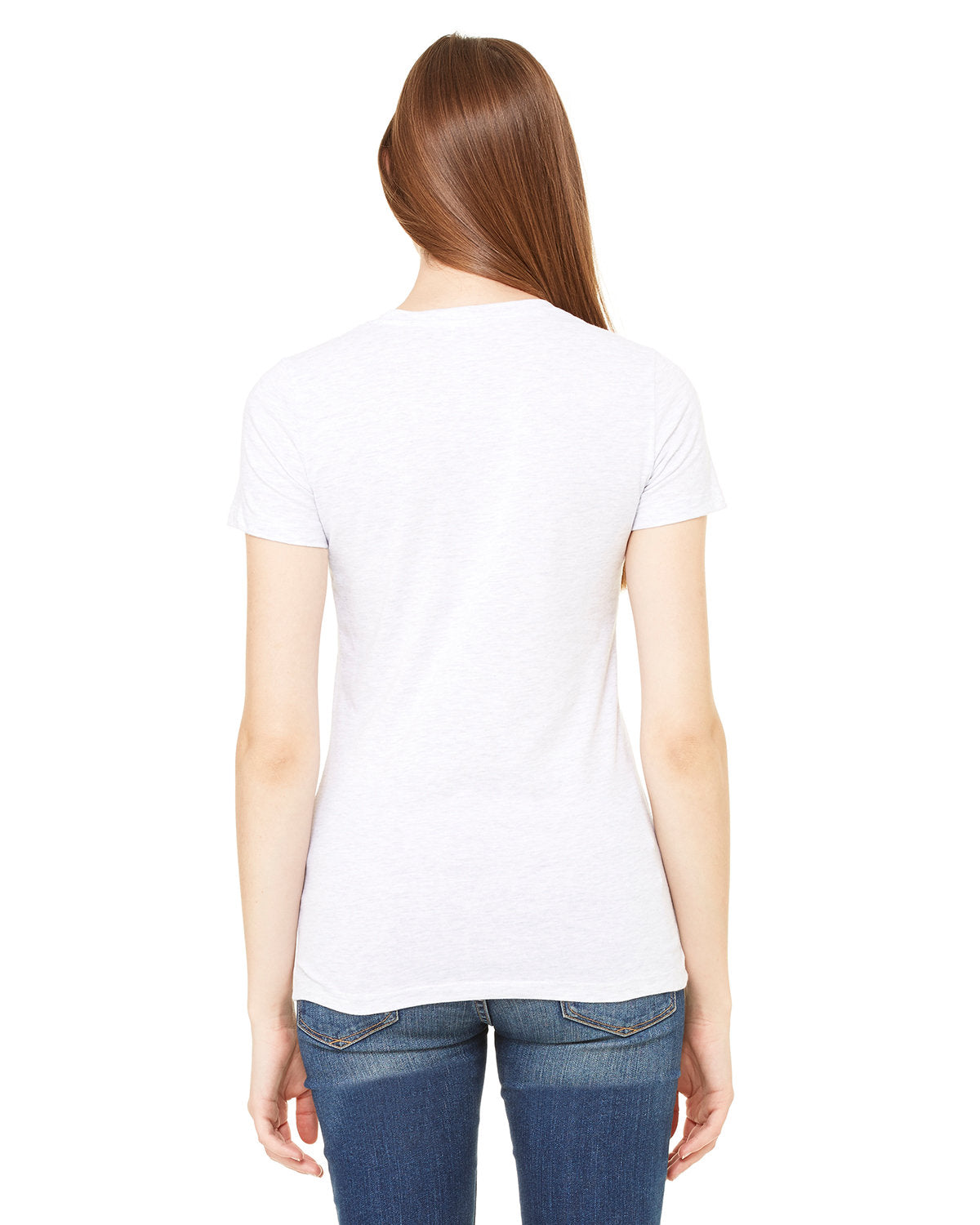 Bella + Canvas 6004 Women's Slim Fit Short Sleeve V-Neck T-Shirt - Soft Cotton Tee for Casual Wear, Gym & Everyday Outfits