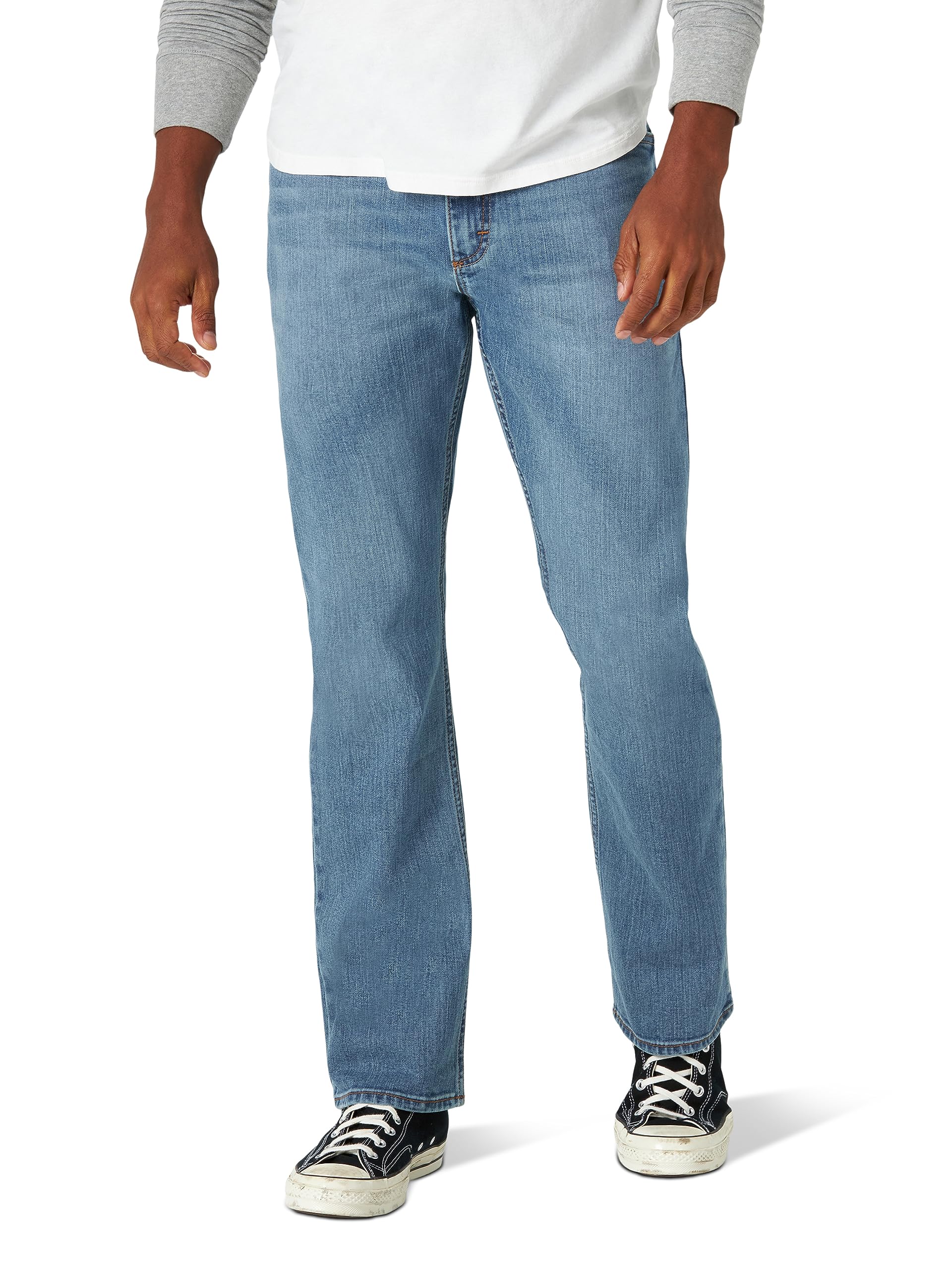 Wrangler Boys' Straight Fit Jeans - Durable Denim Pants for Kids, Comfortable & Stylish Casual Wear for School, Play & Everyday Adventures