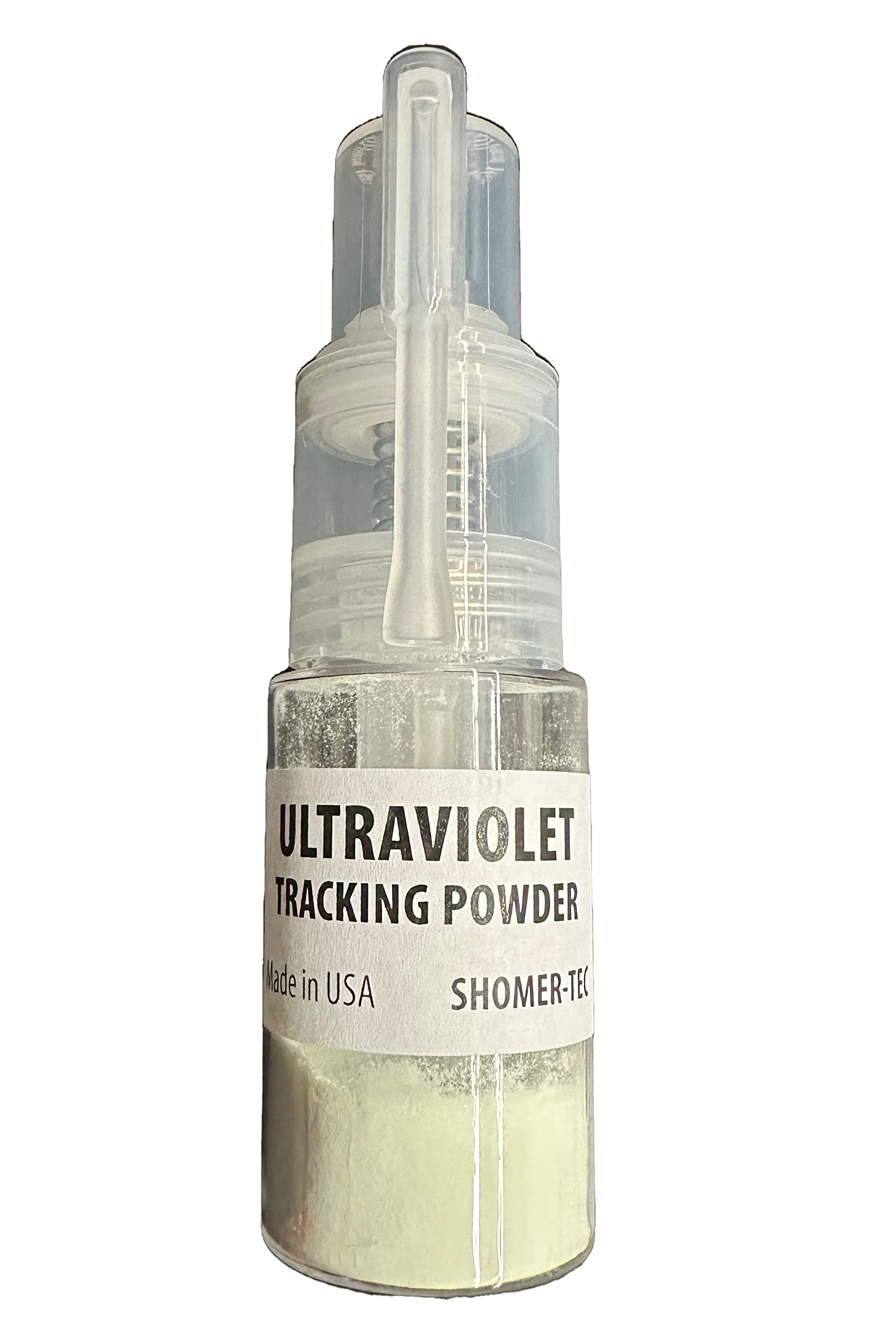 Shomer-Tec UV Tracking Powder - Fluorescent Forensic Evidence Marker for Crime Scene Investigation, Security & Nighttime Surveillance - Perfect for Law Enforcement & Private Investigators