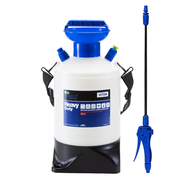 Epoca Tec Viton Seal Pressure Sprayer and Foamer - Heavy Duty Chemical Sprayer for Cleaning, Gardening, and Pest Control | Durable Spray Bottle for Home, Garage, and Industrial Use