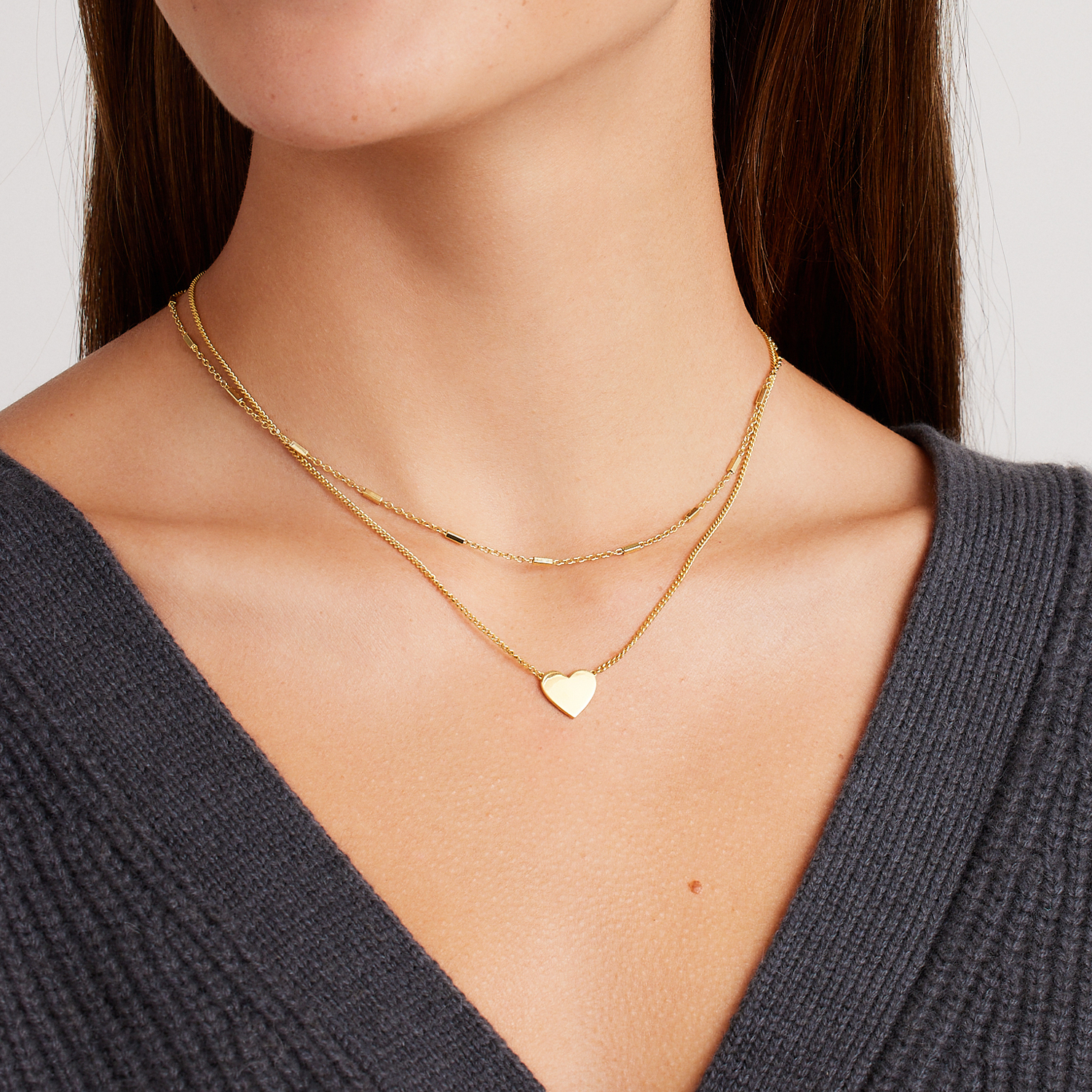 Custom Personalized Wilder Heart Necklace for Women - Romantic Gift for Anniversary, Valentine's Day & Special Occasions - Perfect for Date Nights, Weddings & Everyday Elegance