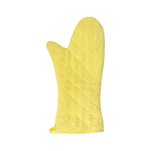 Flame Tastic Kevlar Oven Mitt - Heat Resistant Kitchen Glove for Baking, Grilling & Cooking - Yellow Protective Handwear (16-inch) - Perfect for BBQ, Baking & Kitchen Safety