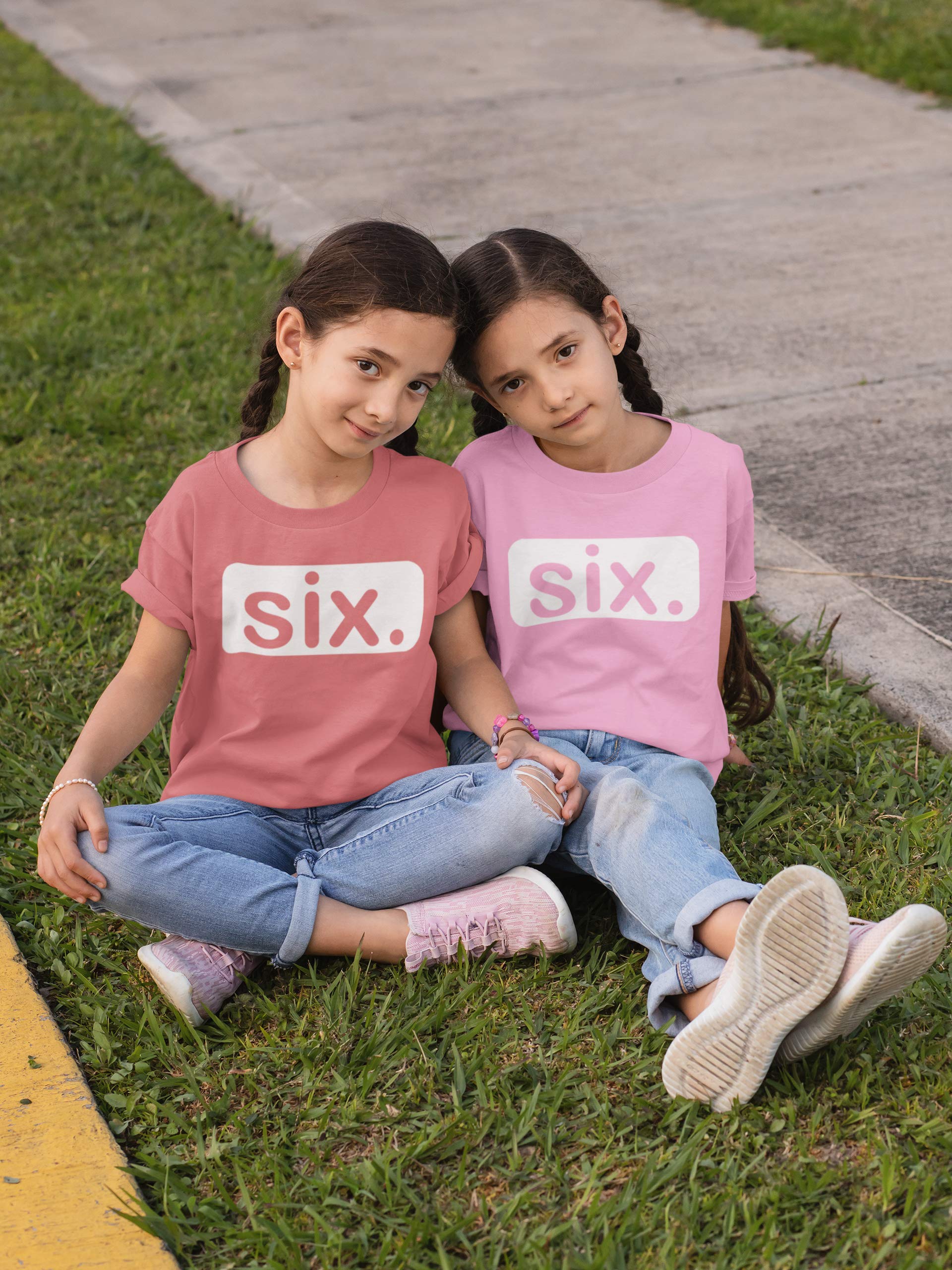 Happy 6th Birthday Outfit for Girls - Cute Toddler 6th Birthday Shirt - Perfect Gift for 6 Year Old Girls - Ideal for Birthday Parties & Celebrations