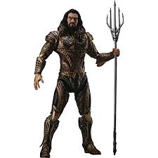 Aquaman Justice League Movie DAH 007 Action Figure by Beast Kingdom - Collectible DC Superhero Toy for Display & Play