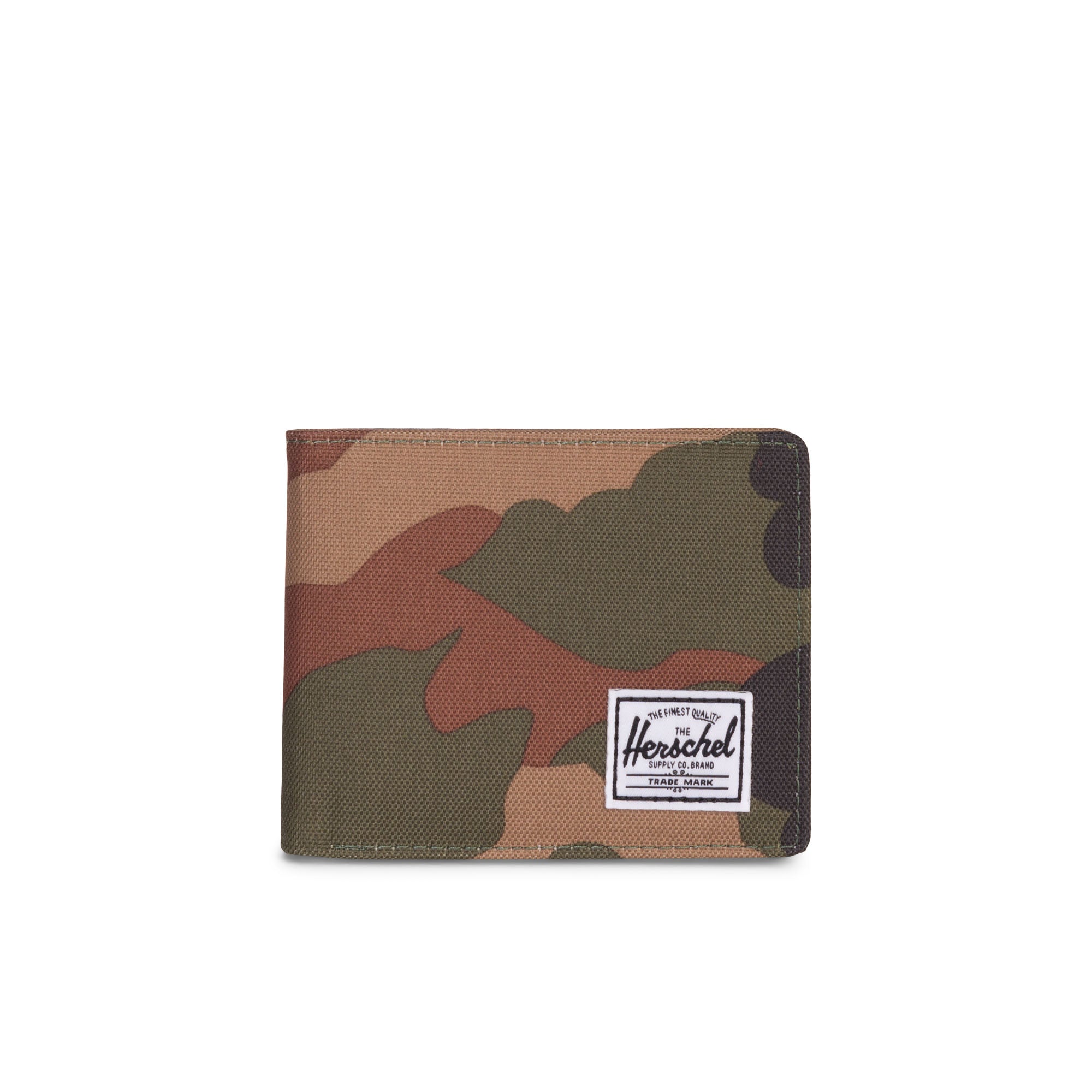 Herschel Roy Wallet - Woodland Camo Design RFID Blocking Slim Bifold Wallet for Men | Perfect for Travel, Work & Everyday Carry