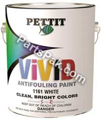 Pettit Vivid Hard SR Ablative Antifouling Bottom Paint - 1 Gallon (1661G) for Boat Hull Protection & Marine Growth Prevention | Ideal for Saltwater & Freshwater Boating