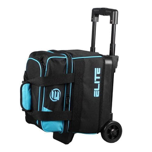 ELITE Basic Single Roller Aqua Bowling Bag - Lightweight & Durable for Easy Transport - Perfect for League Play, Tournaments & Practice Sessions