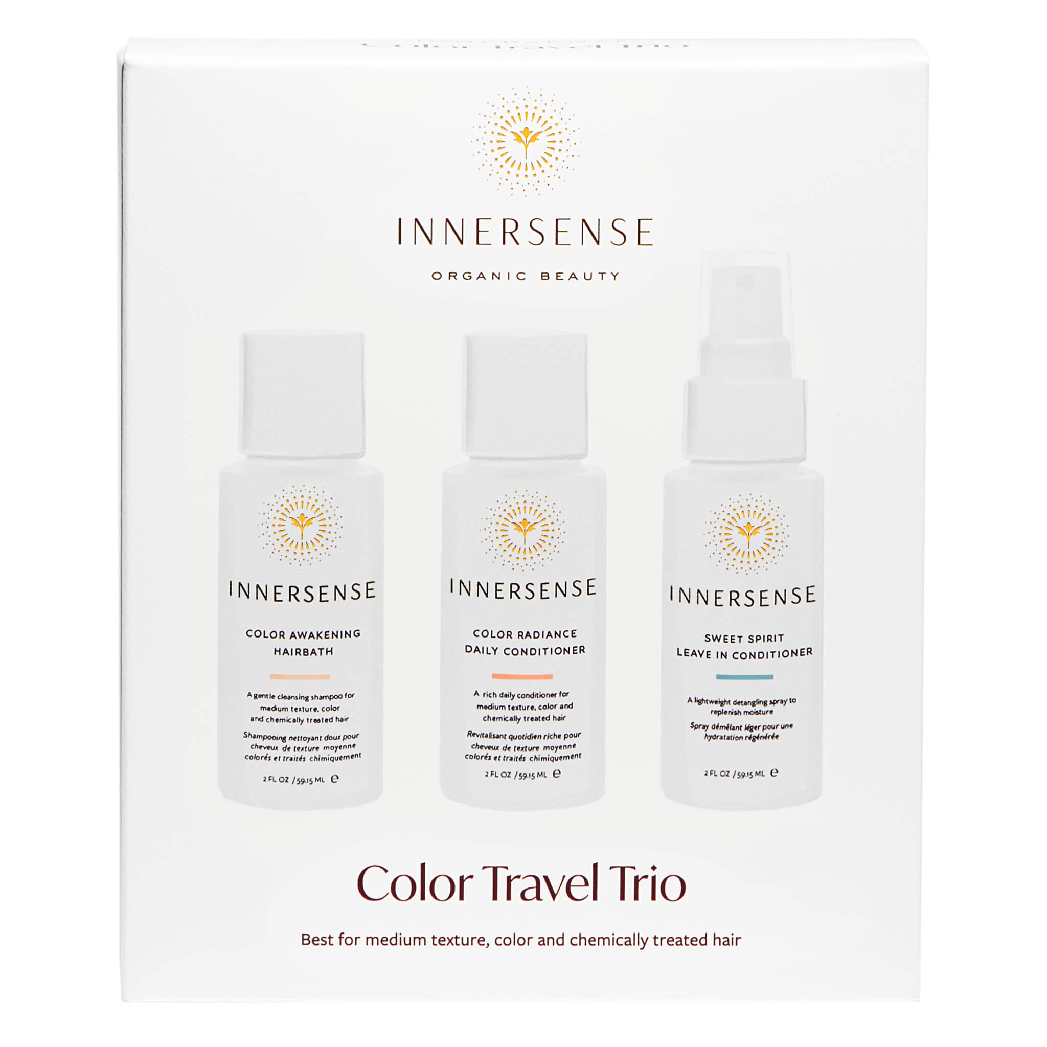 Color Travel Trio - 3-Piece Portable Makeup Set for On-The-Go Beauty | Perfect for Travel, Gym & Touch-Ups