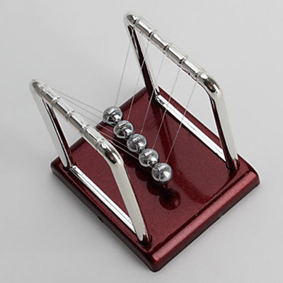 Newton Pendulum Ball - Classic Physics Desk Toy for Stress Relief & Office Decor | Perfect for Home, Office & Classroom Decorations