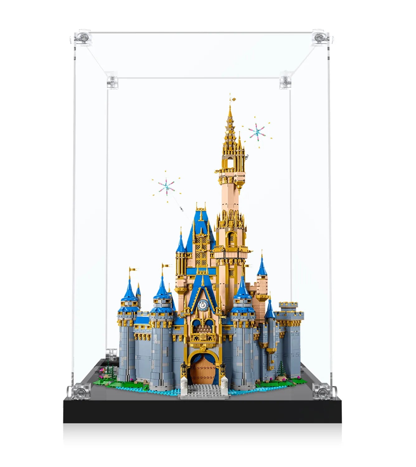 LEGO® Disney Mickey and Friends Disney Castle 43222 Display Case - Premium Acrylic Protector for Collectible Building Sets - Perfect for Showcase, Dust Protection & Home Decor