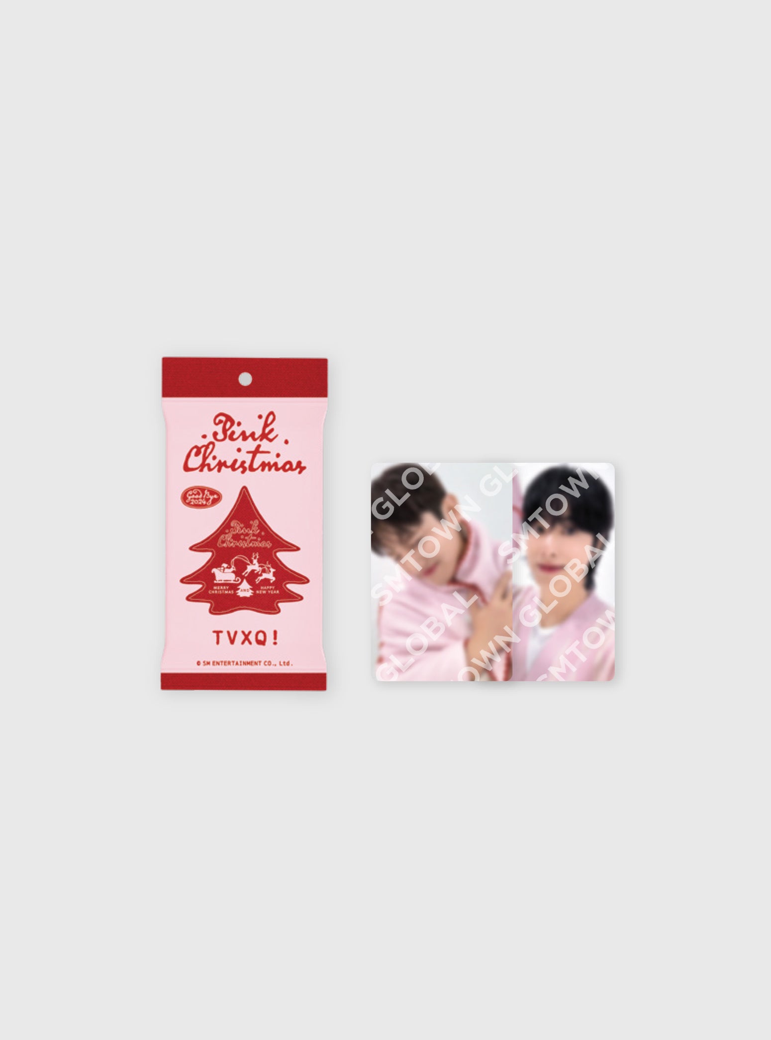 TVXQ! 2024 Pink Christmas Random Pack - Limited Edition K-Pop Merchandise for Fans | Perfect for Holiday Gifting, Concerts & Collectibles