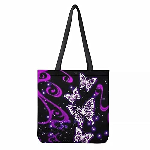 Bling Purple Butterflies
