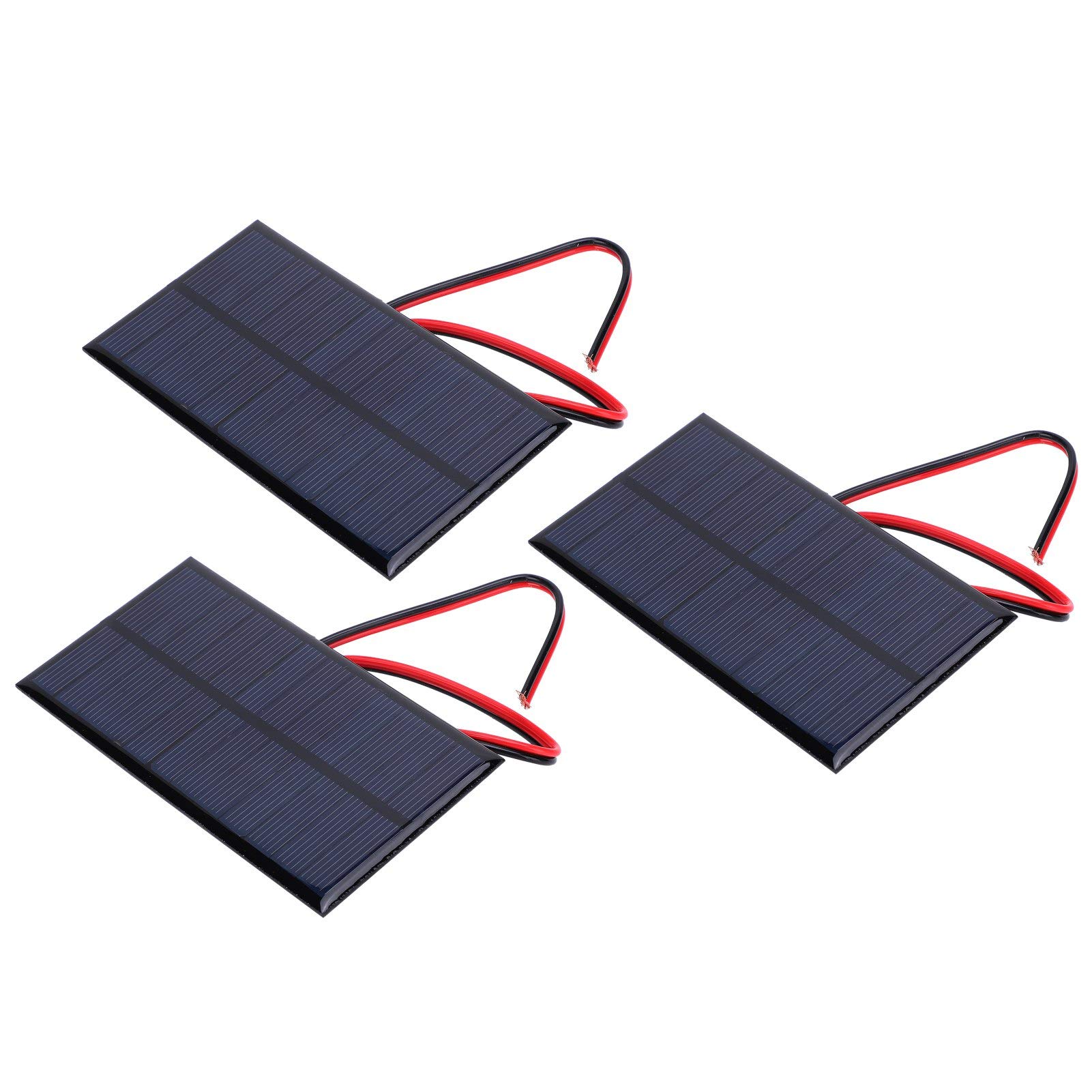 High Efficiency Solar Panel Cell Power Module - Polysilicon Solar Charger for Phones, Lawn Lights & Flashlights | Portable Solar Charging for Outdoor Camping, Hiking & Emergency Power