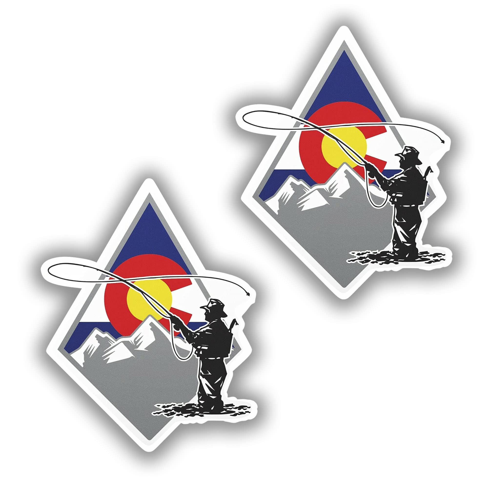 Premium Colorado Fly Fishing Vinyl Decal - 3