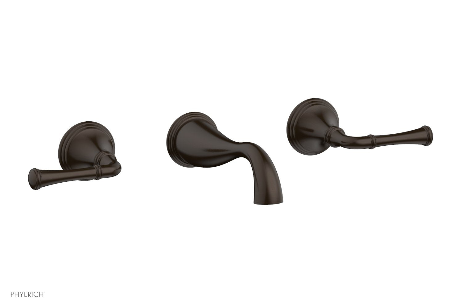 3RING Wall Tub Set D1205 - Modern Bathroom Faucet with 3-Handle Design for Sink and Bathtub, Perfect for Home Renovation and Luxury Bathroom Upgrade